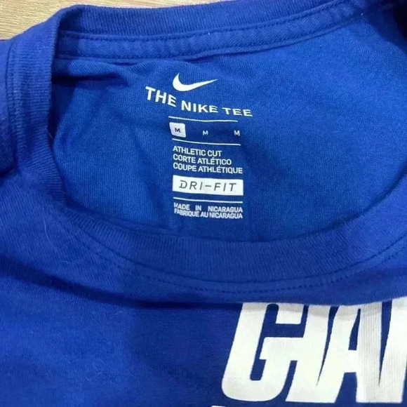 NY Giants Nike Dri-Fit Men's t-shirt  SZ medium - Picture 3 of 4